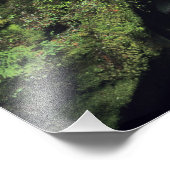 氷河の雪崩渓谷国立公園 フォトプリント            (角)