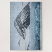 氷河の風景の写真 ジグソーパズル (縦)