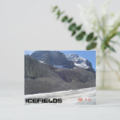 氷河を見下ろす ポストカード (スタンド正面)