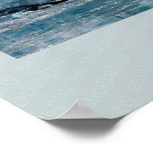 氷河シリーズ – Hubbard 272 ポスター (角)