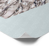 氷河シリーズ – Taku Inlet 218 ポスター (角)