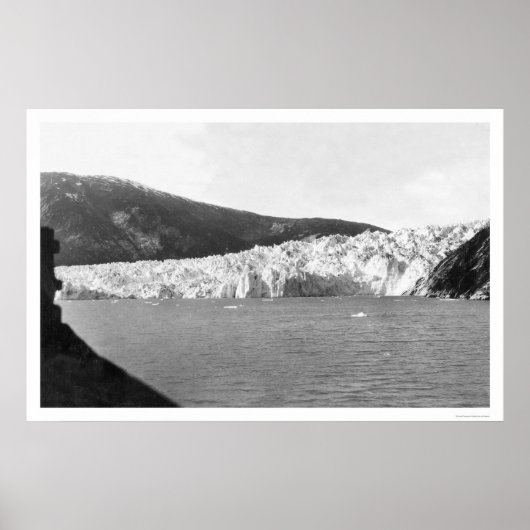 氷河ジュノー・アラスカ1905 ポスター (正面)