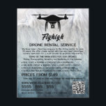 氷河ドローンシルエットドローンレンタル会社 チラシ<br><div class="desc">Glacier Droneシルエット、ドローンレンタル会社のビラ広告ーは、名刺ストアによって。</div>