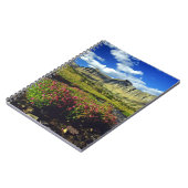 氷河ナショナルのローガン峠のモンキーフラワーズ ノートブック (左側)