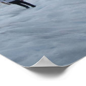 氷河ハイカー ポスター (角)