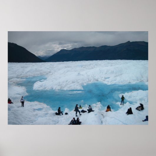 氷河ハイカー ポスター (正面)