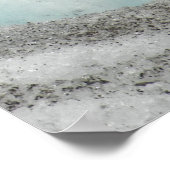 氷河ハートポスター ポスター (角)