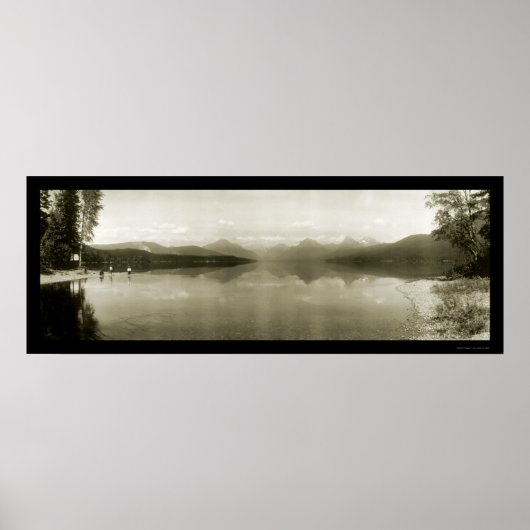 氷河パークMT写真1916 ポスター (正面)