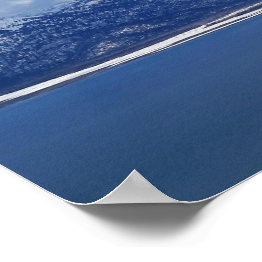 氷河ビュー ポスター (角)