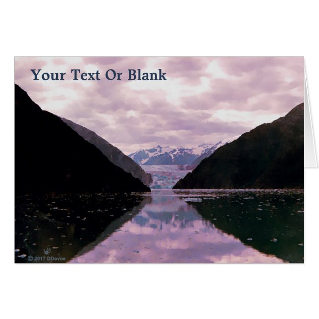 氷河フィヨルド (正面横)