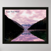 氷河フィヨルド ポスター (正面)