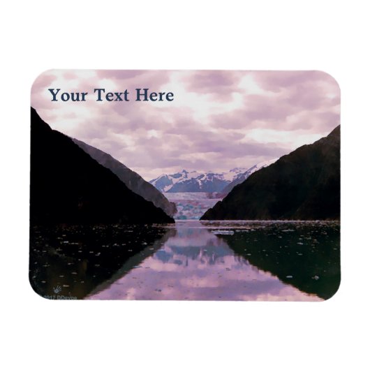 氷河フィヨルド マグネット (横)