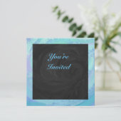 氷河ブルーモノグラム 招待状 (スタンド正面)