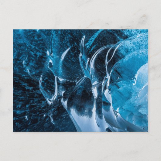 氷河ブレイダメルクルホクル | Vatnajokull ポストカード (正面)