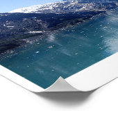 氷河ベイアラスカコラージュ24 x 20ポスター ポスター (角)