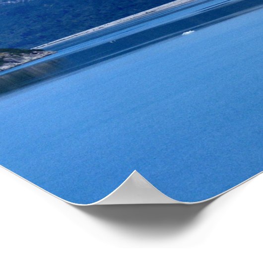 氷河ベイポスター ポスター (角)