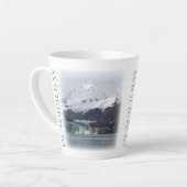 氷河ベイマグカップ、国立公園コーヒーカップ カフェラテマグ (左アングル)