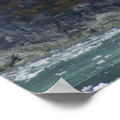 氷河ベイ滝ポスター2 ポスター (角)