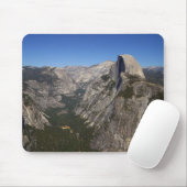 氷河ポイントからのヨセミテの谷そして半分のドーム マウスパッド (マウス)