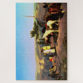 氷河ポイント1874からのヨセミテバレー ジグソーパズル (縦)