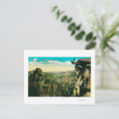 氷河ポイント、ハーフドーム、ヨセミテバレー ポストカード (スタンド正面)