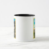 氷河ポイントYosemite、カリフォルニア州オーバーハング岩 マグカップ (中央)