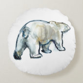 氷河ミント ラウンドクッション (正面)