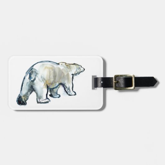 氷河ミント ラゲッジタグ (正面横)