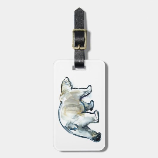 氷河ミント ラゲッジタグ (正面縦)