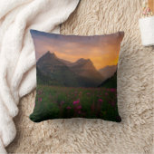 氷河ワイルドフラワー クッション (ブランケット)