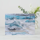 氷河上の氷層 サンキューカード (スタンド正面)