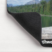 氷河公園モンタナ マウスパッド (コーナー)