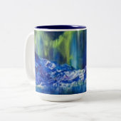 氷河反射2トーン15ozコーヒーマグ ツートーンマグカップ (正面左)