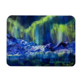 氷河反射 マグネット (横)