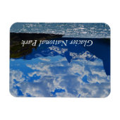 氷河国立公園の磁石 マグネット (横)