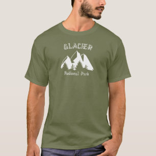 氷河国立公園 Tシャツ