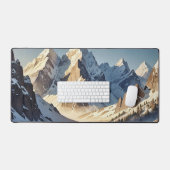 氷河峰 デスクマット (キーボード&マウス)