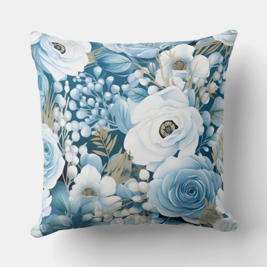 氷河庭冬植物学 クッション (裏面)