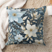 氷河庭冬植物学 クッション (ブランケット)