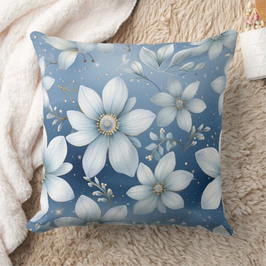 氷河庭冬植物学 クッション (ブランケット)