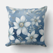 氷河庭冬植物学 クッション (正面)