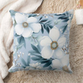 氷河庭冬植物学 クッション (ブランケット)