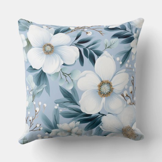 氷河庭冬植物学 クッション (裏面)