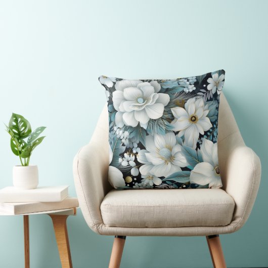 氷河庭冬植物学 クッション (椅子)