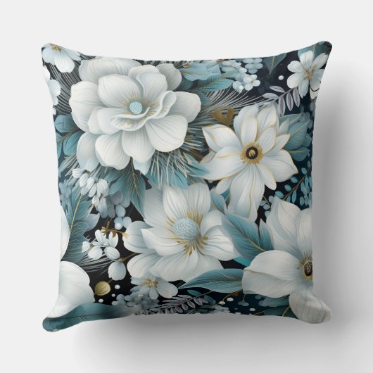 氷河庭冬植物学 クッション (裏面)