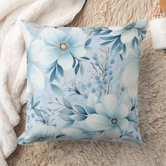 氷河庭冬植物学 クッション (ブランケット)