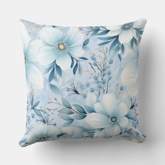 氷河庭冬植物学 クッション (裏面)