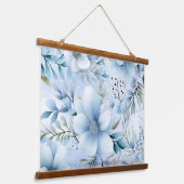 氷河庭冬植物学 吊り下げ型タペストリー (傾斜あり)