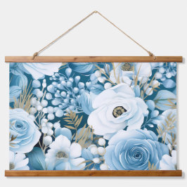 氷河庭冬植物学 吊り下げ型タペストリー