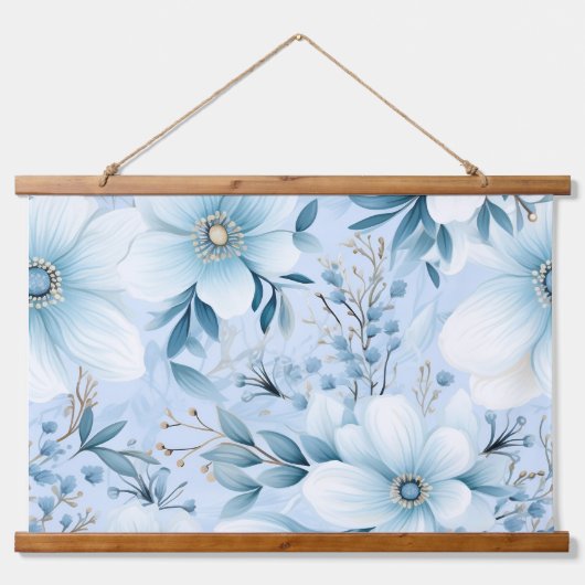 氷河庭冬植物学 吊り下げ型タペストリー (正面)